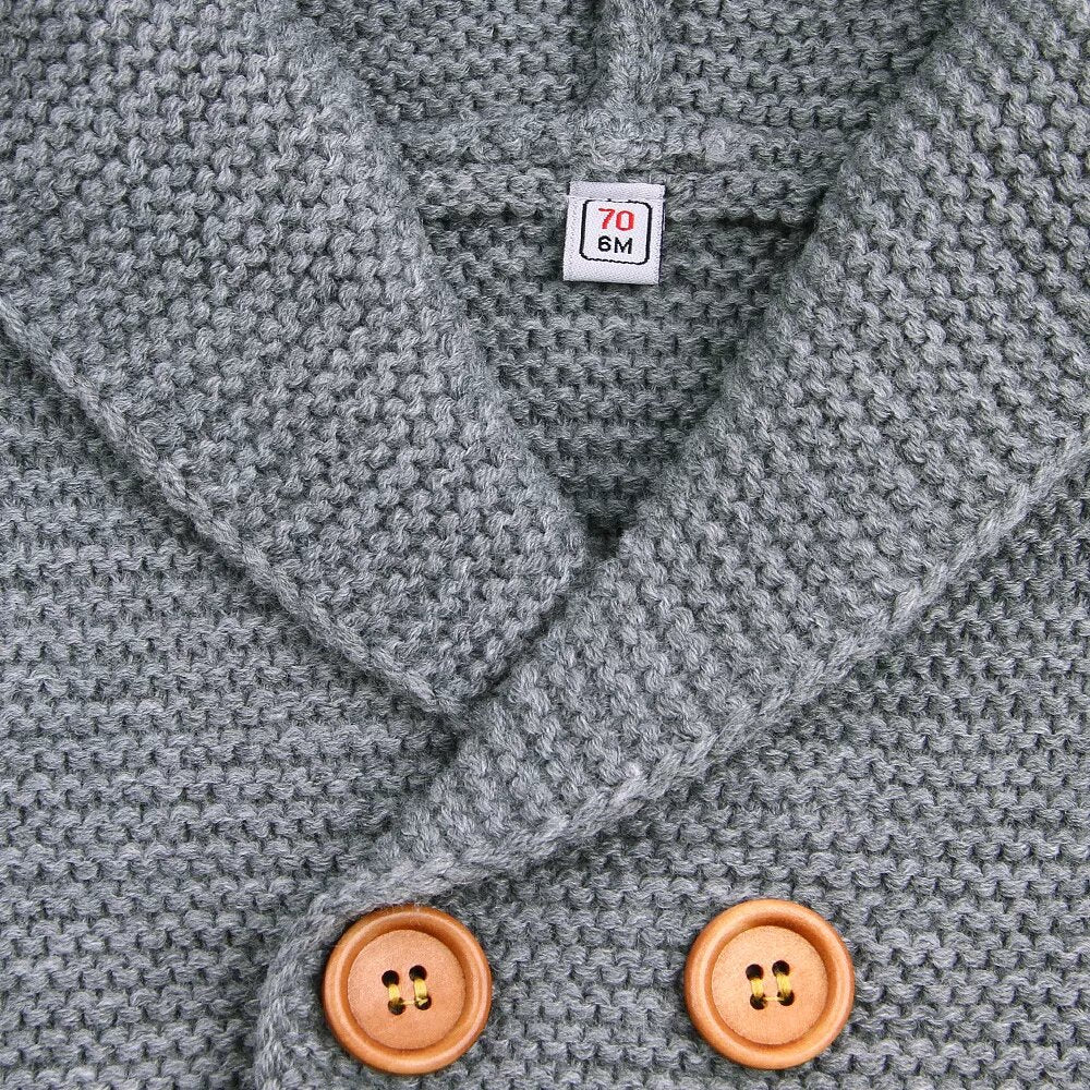 Double Breasted Knitting Cardigan