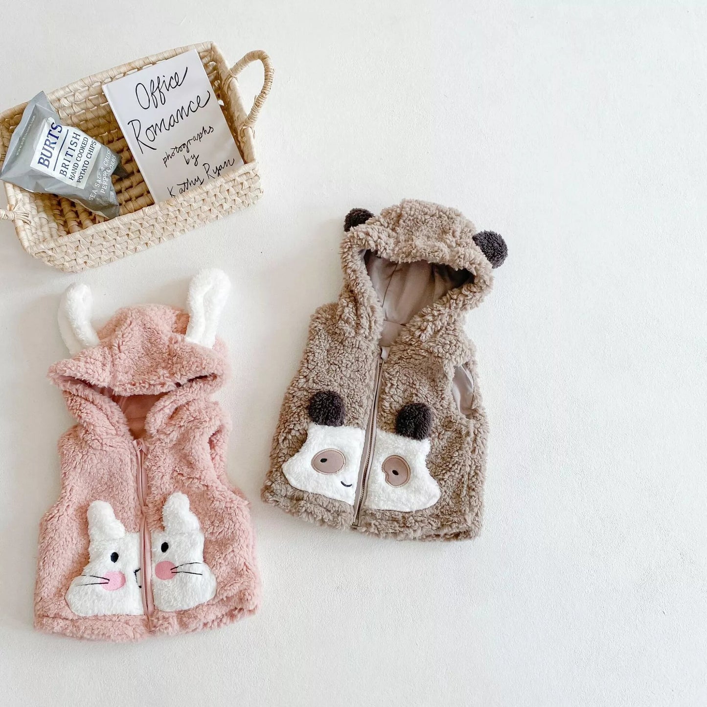 Panda and Bunny Cardigan