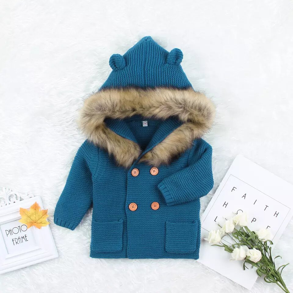 Double Breasted Knitting Cardigan