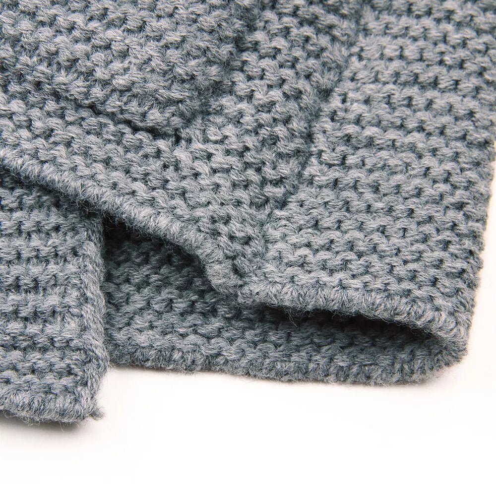 Double Breasted Knitting Cardigan