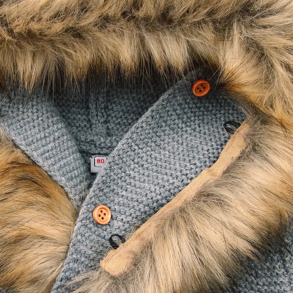 Double Breasted Knitting Cardigan