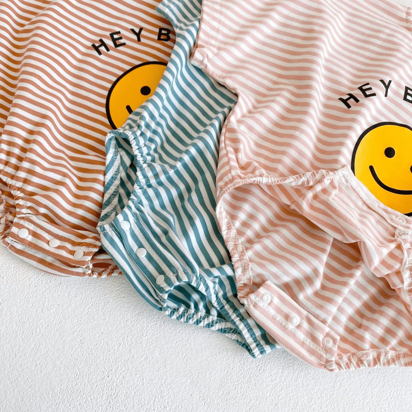 Smiley face oversized, bubble Baby and Toddler Romper