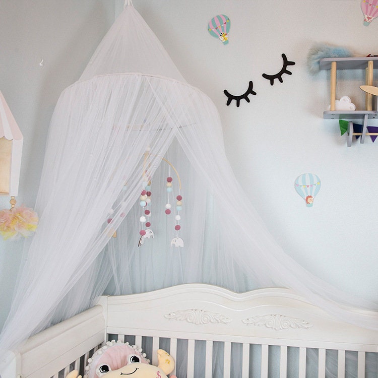 Pink felt ball Nursery mobile