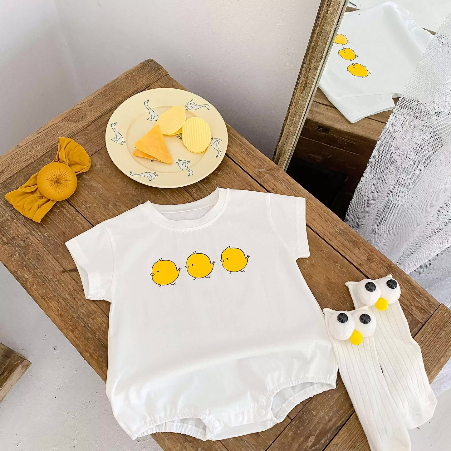 3 Chicks Romper