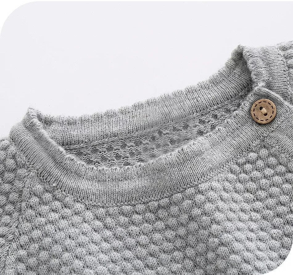 Knitted 2 piece set Baby/Toddler sweater and pants. 2 set baby clothing. Knitwear for kids