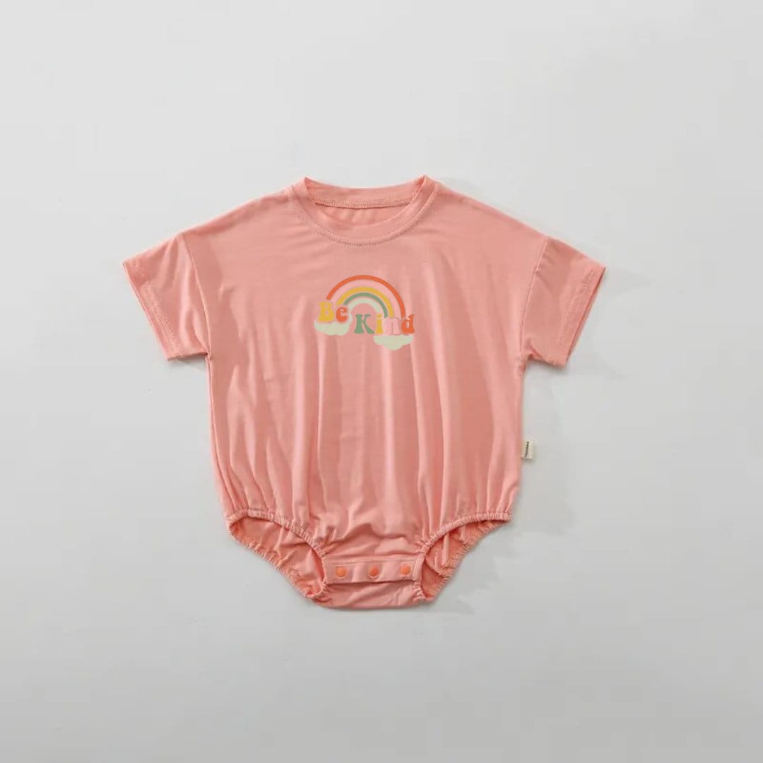Be Kind Oversized, Bubble T-shirt Romper