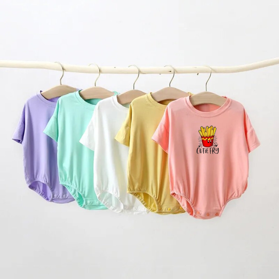Good Vibes only Oversized, Bubble T-shirt Romper