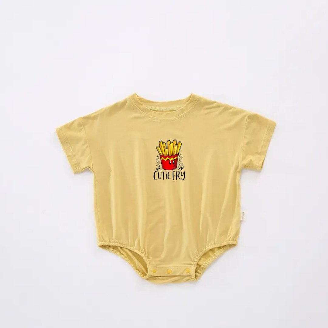 Good Vibes only Oversized, Bubble T-shirt Romper