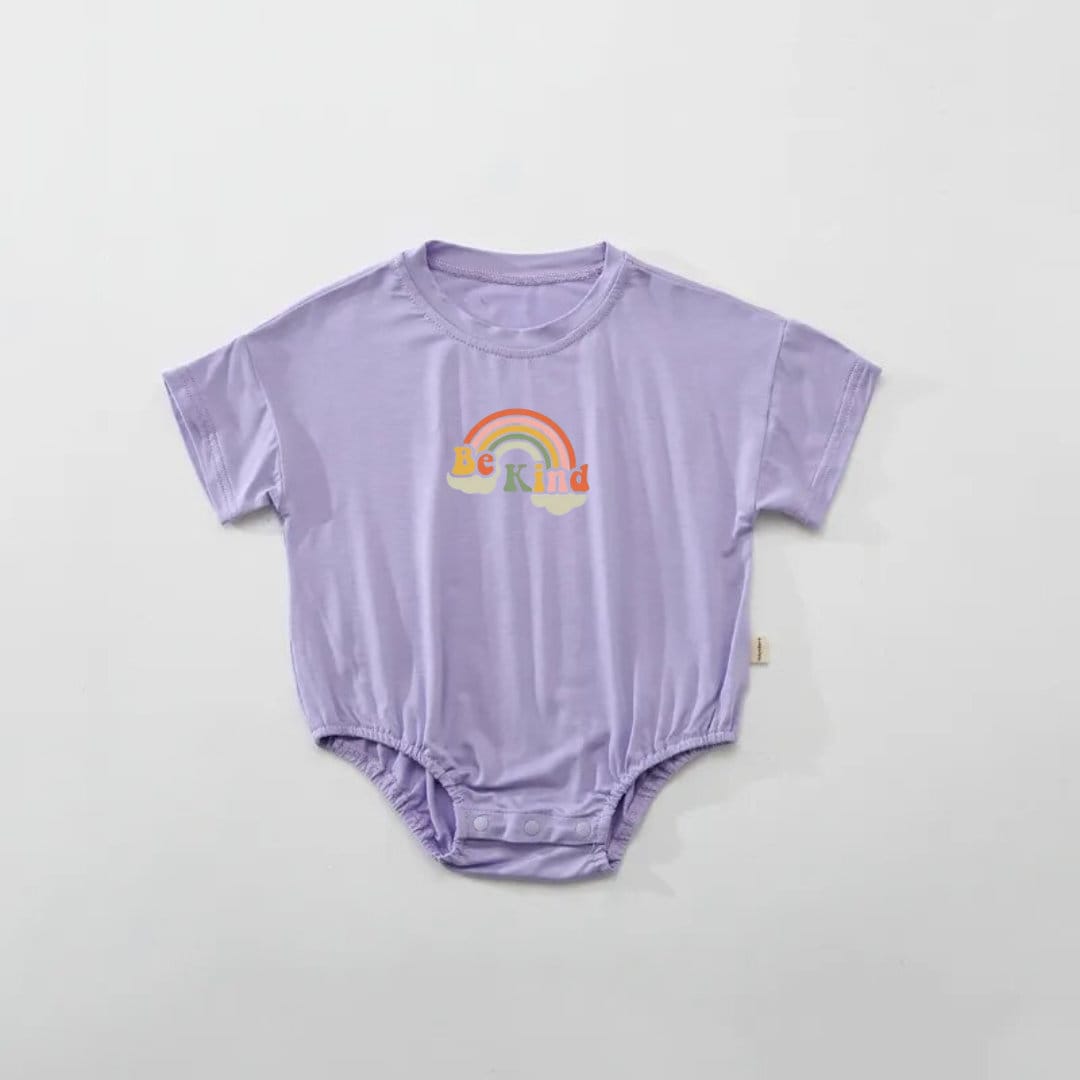 Be Kind Oversized, Bubble T-shirt Romper