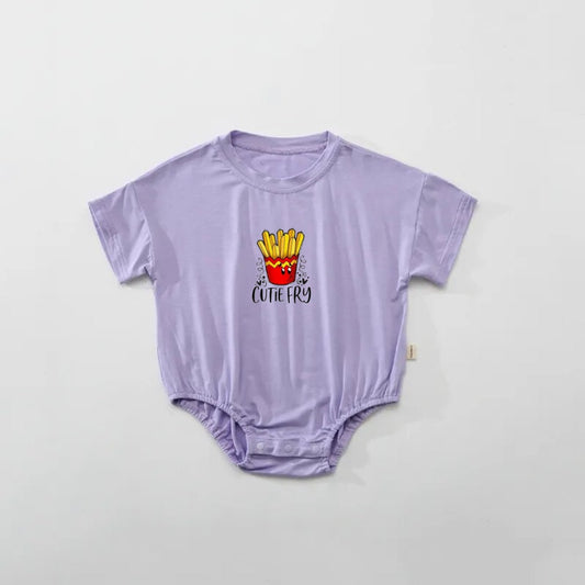 Good Vibes only Oversized, Bubble T-shirt Romper