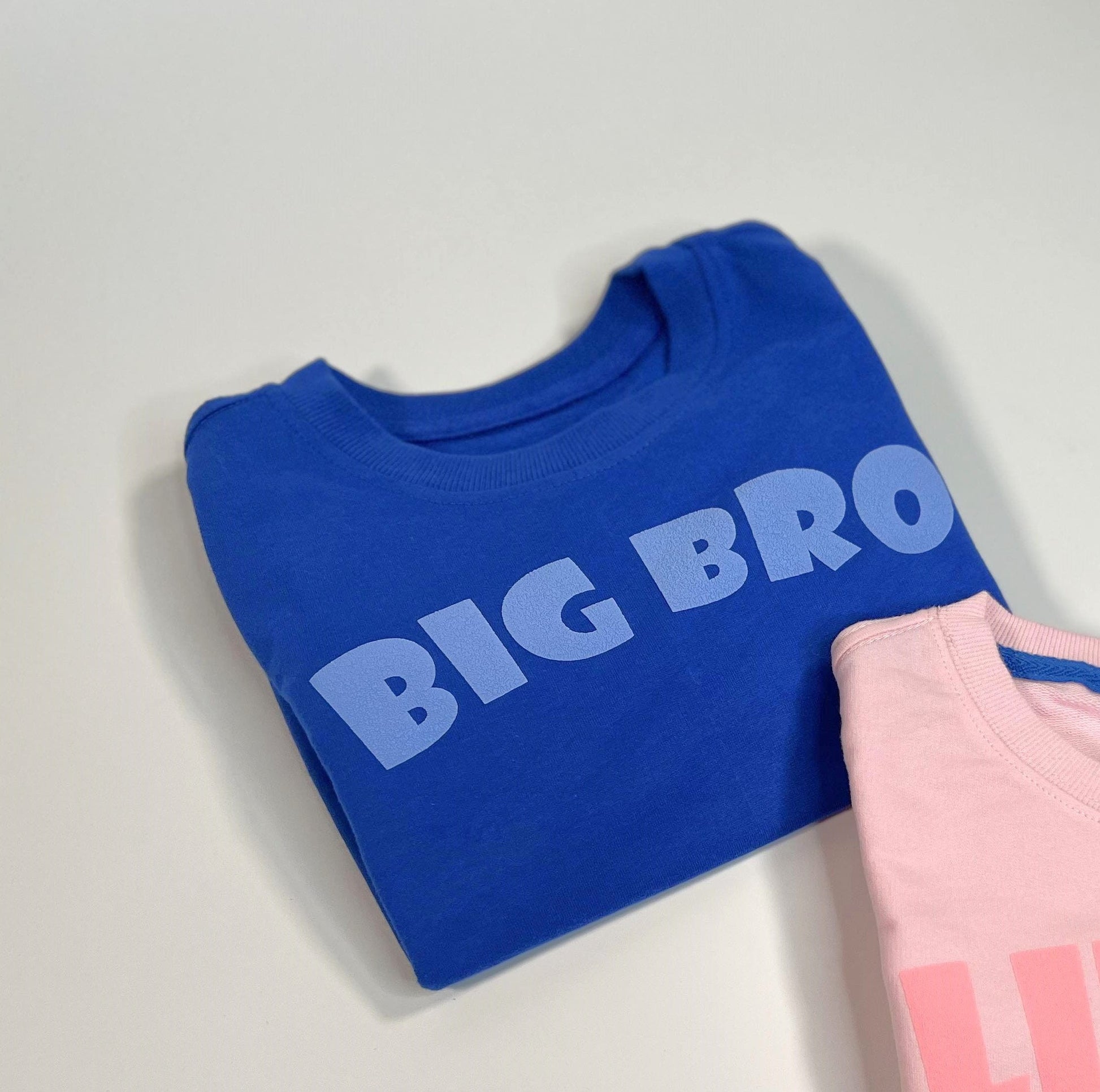 Big Bro, Big Sis, Lil Bro, Little Sis Sweater romper for kids/toddlers. 18 months to 5T