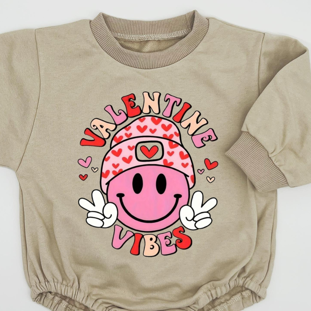 Valentine Vibes Baby and Toddler Sweatshirt