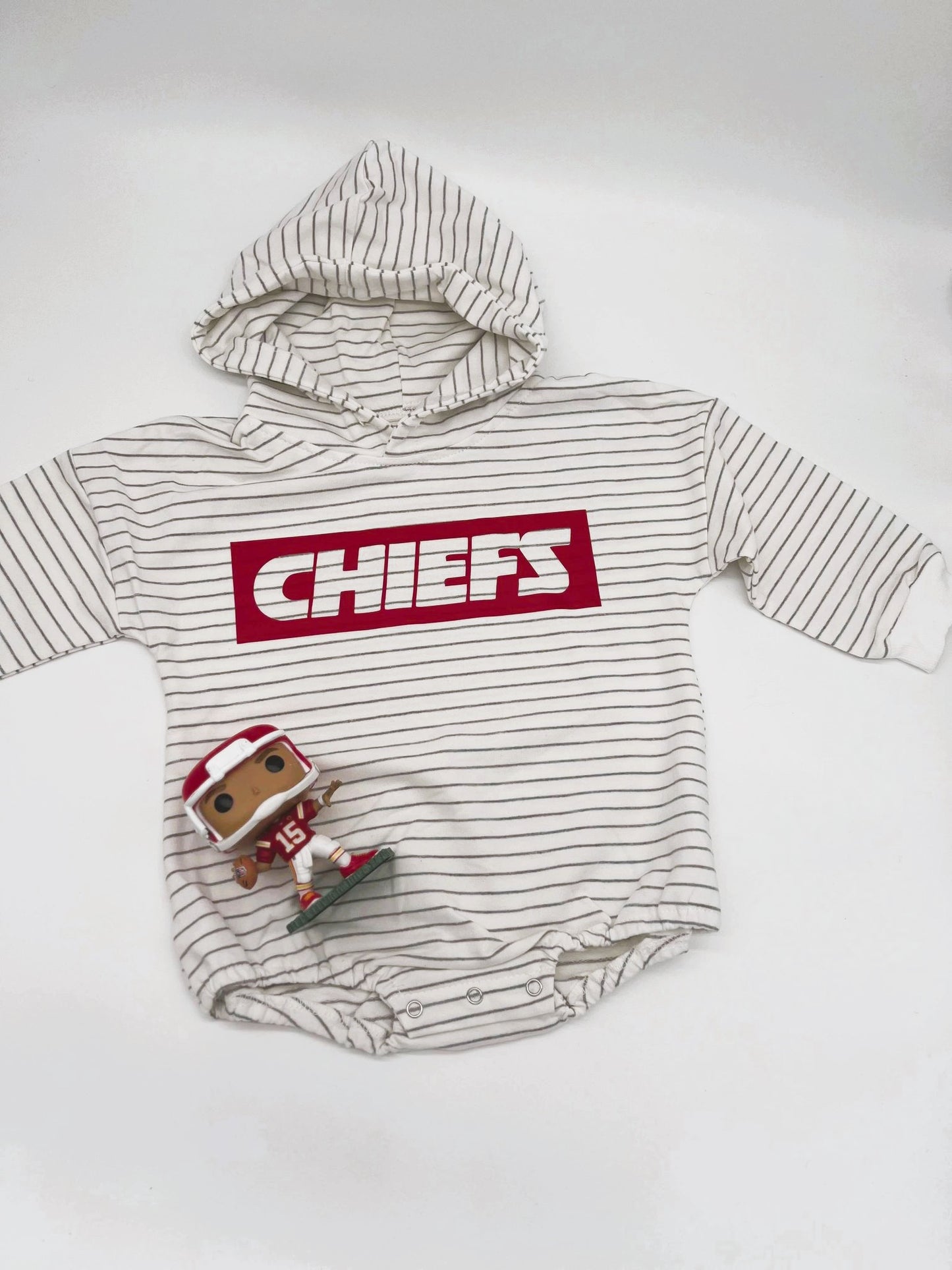 Chiefs Hoodie Sweater Romper/ Sweatshirt for Babies and Toddlers