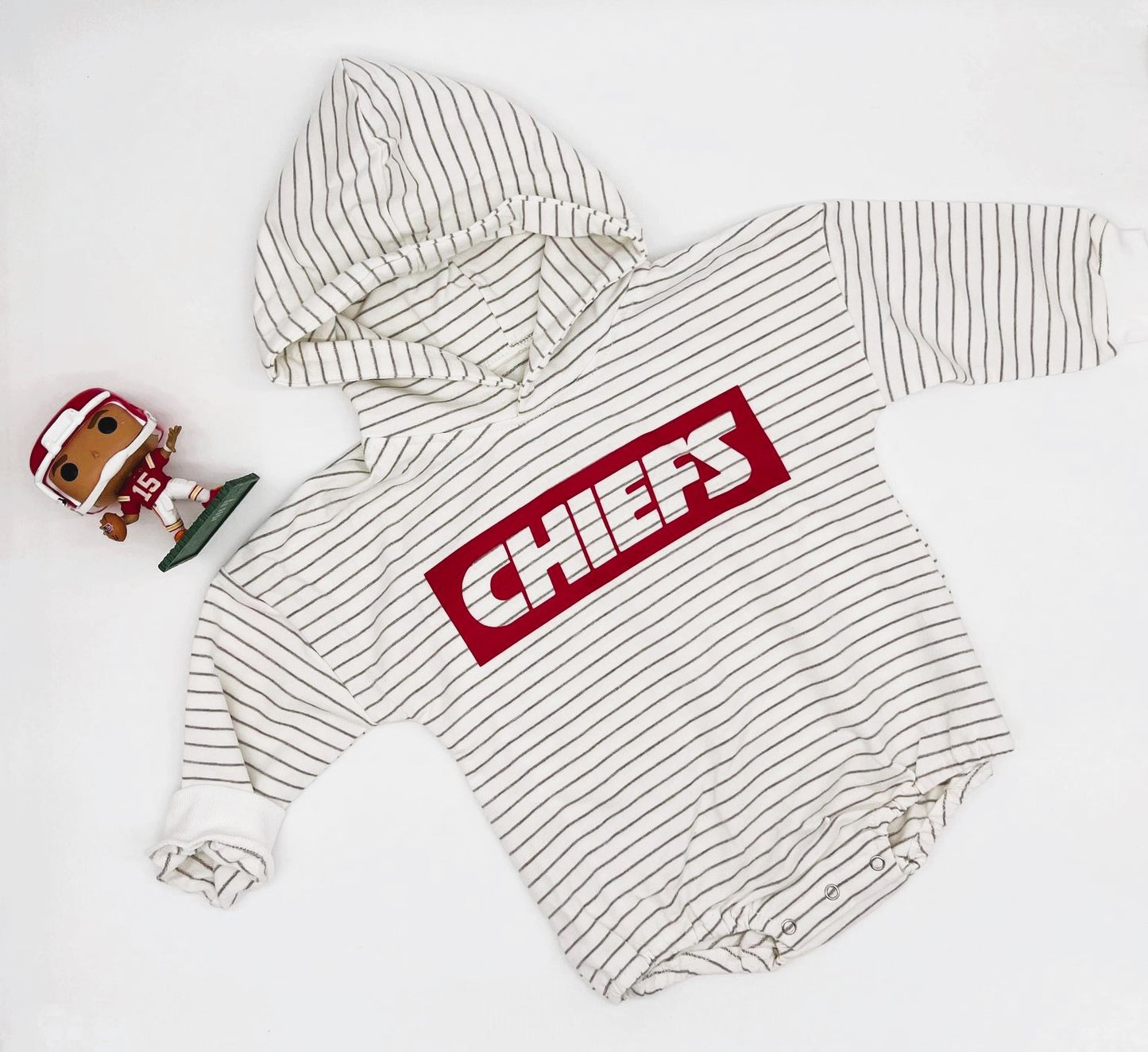 Chiefs Hoodie Sweater Romper/ Sweatshirt for Babies and Toddlers