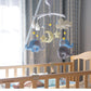 Handmade Felt Elephant Nursery Mobile, Cot Mobile, Baby Room Decoration