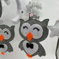Owl, Moon, and Cloud Nursery Mobile
