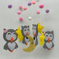 Owl, Moon, and Cloud Nursery Mobile