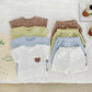 Baby Bear Print Clothes, Summer T-Shirt and Shorts Set