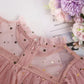 Baby Pink color Special Occasion Tulle Dress for toddler girls
